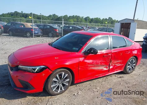 2022 Honda Civic Ex z USA, uszkodzony, nr VIN 2HGFE1F78NH318409